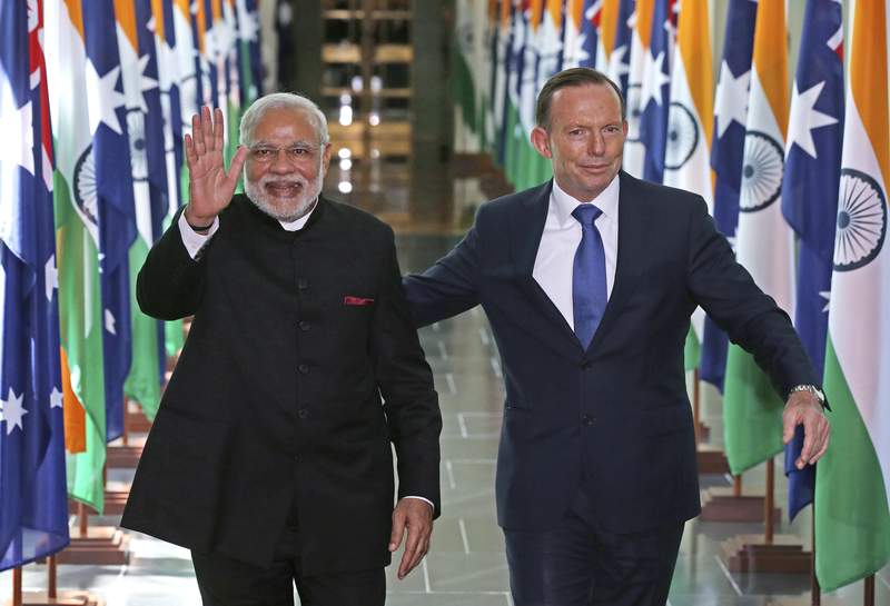 Australia flags democracies' trade swing from China to India