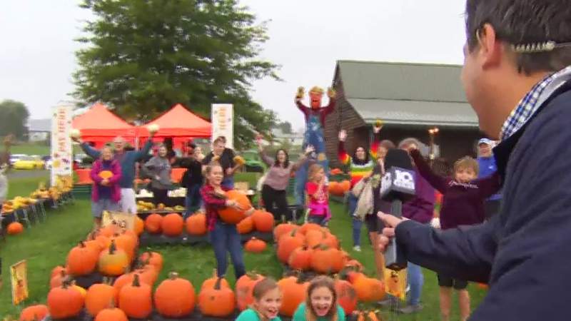 In Your Town: WSLS 10 heads to the Sinkland Farms Pumpkin Festival