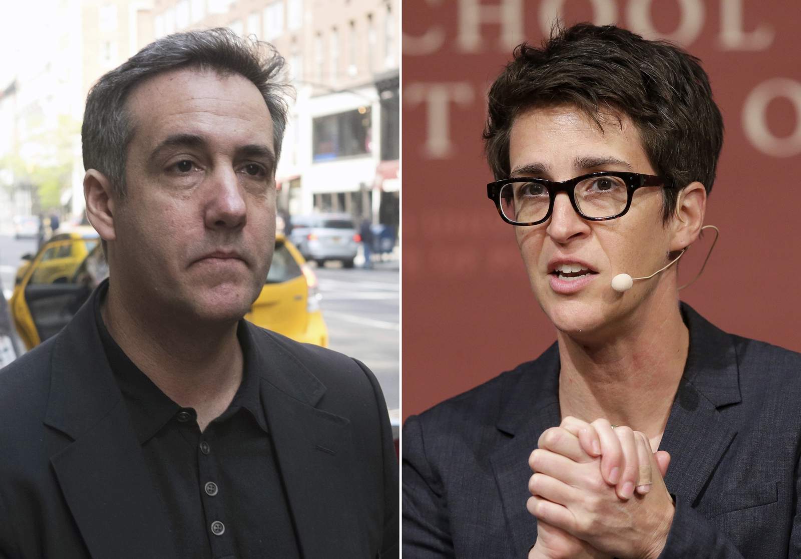 Maddow beneficiary of scramble for attention by authors