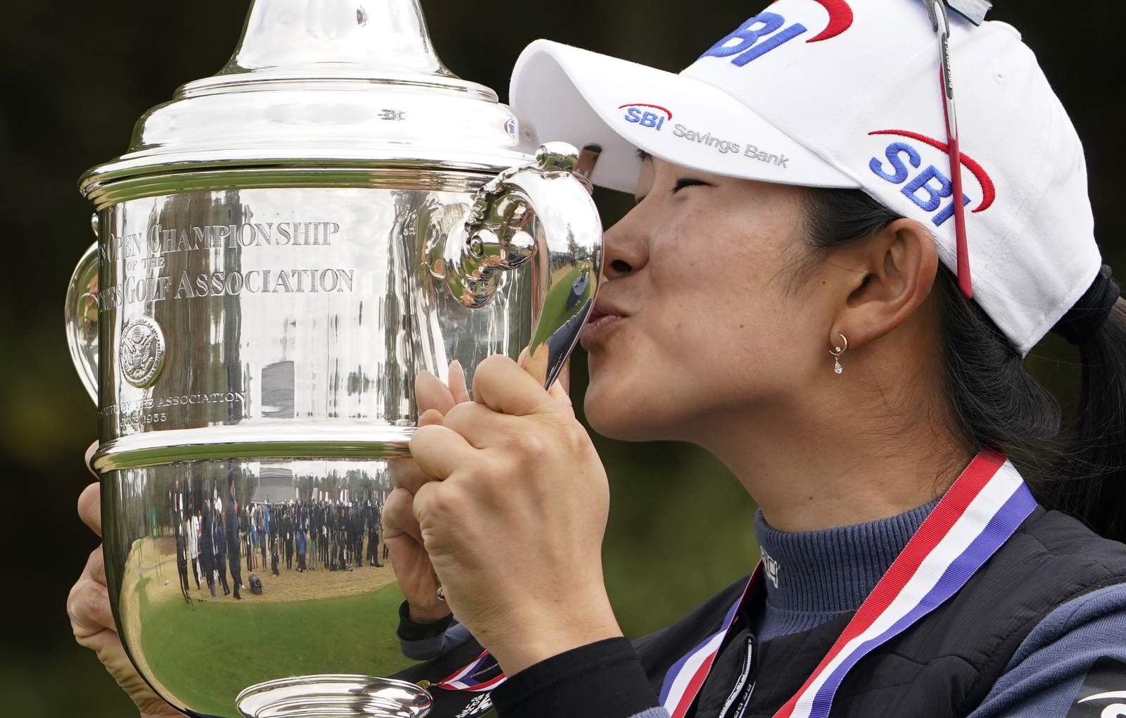 A Lim Kim wins US Women's Open debut with record-tying rally