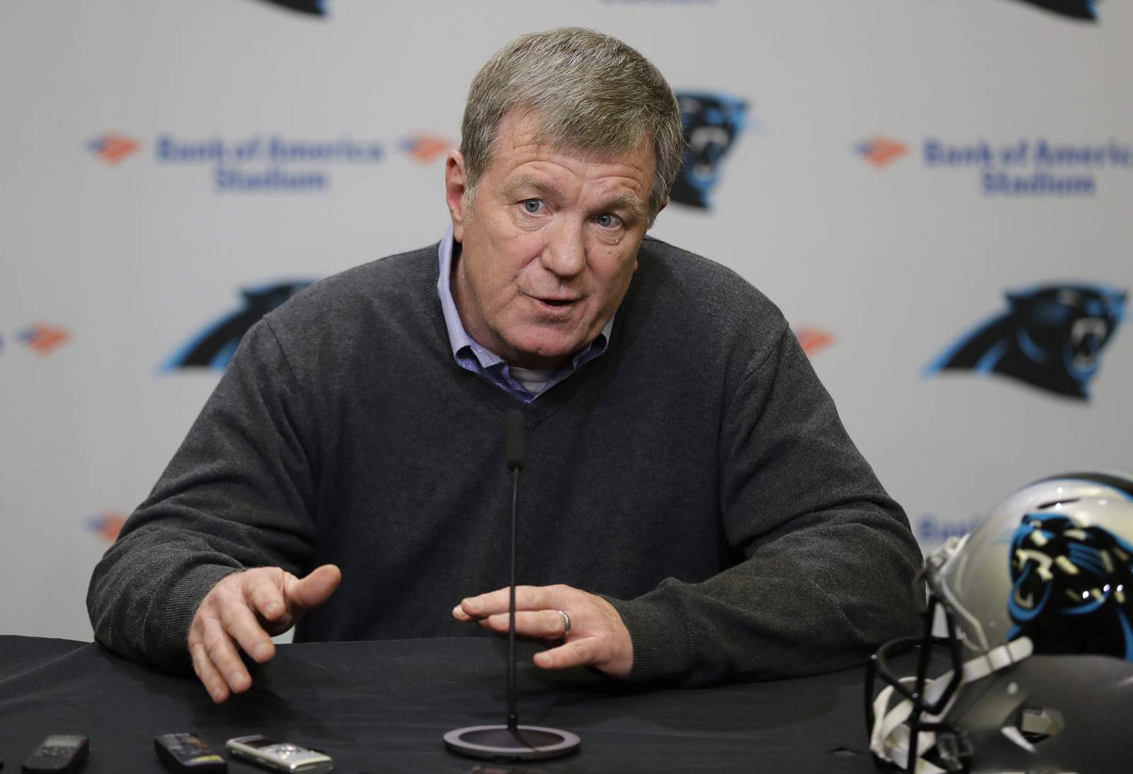 Panthers fire GM Marty Hurney after another losing season