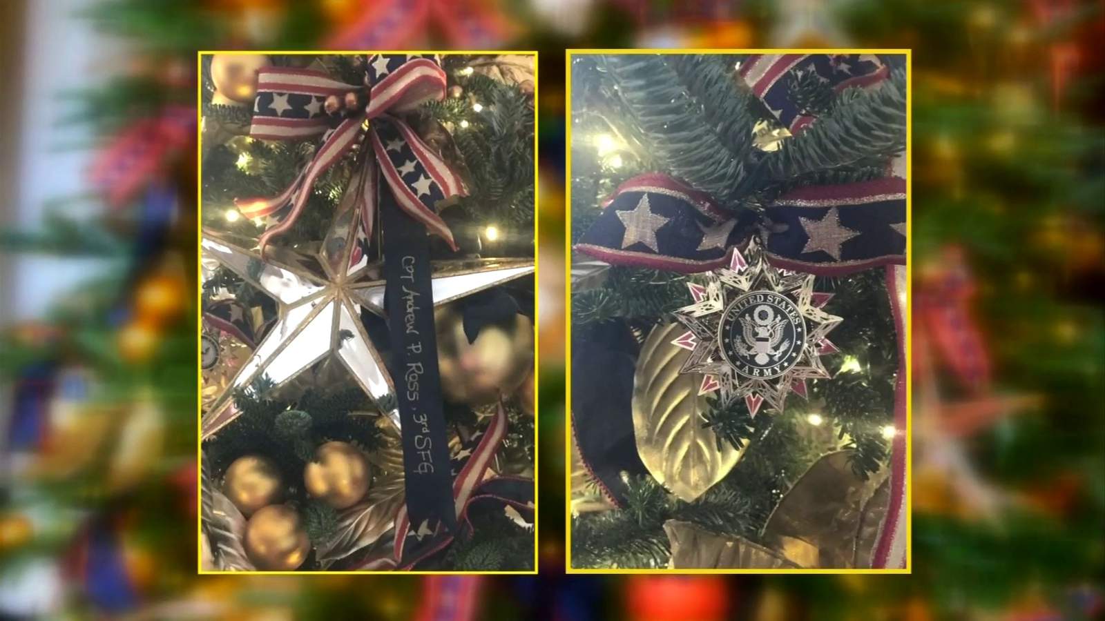 Rockbridge County family decorates White House for Christmas after son, brother killed in Afghanistan