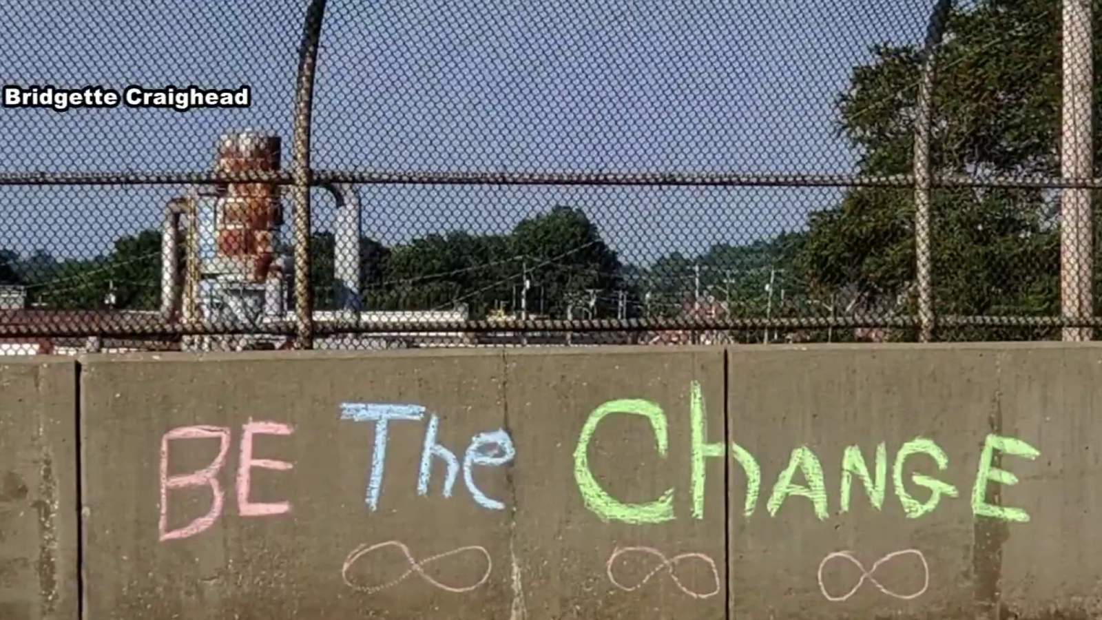 Rocky Mount removes chalk drawings after giving activists its blessing to do them