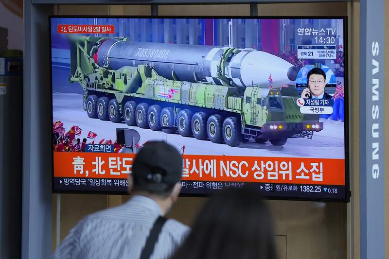 North Korea says it tested rail-launched ballistic missiles