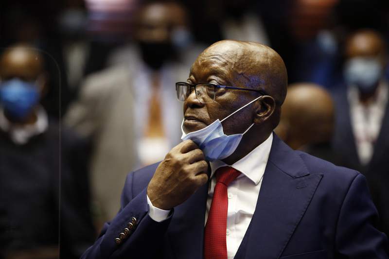 Prosecutors: Ex-South African leader took hundreds of bribes