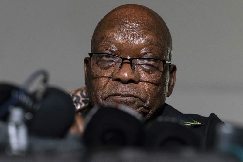 South African court rejects ex-leader's bid to delay prison