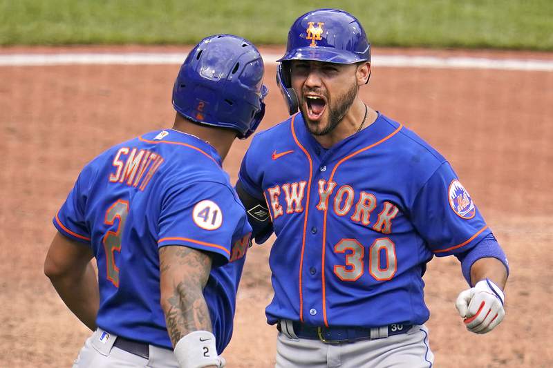 Conforto HR in 9th, Mets overcome early gaffe to top Pirates