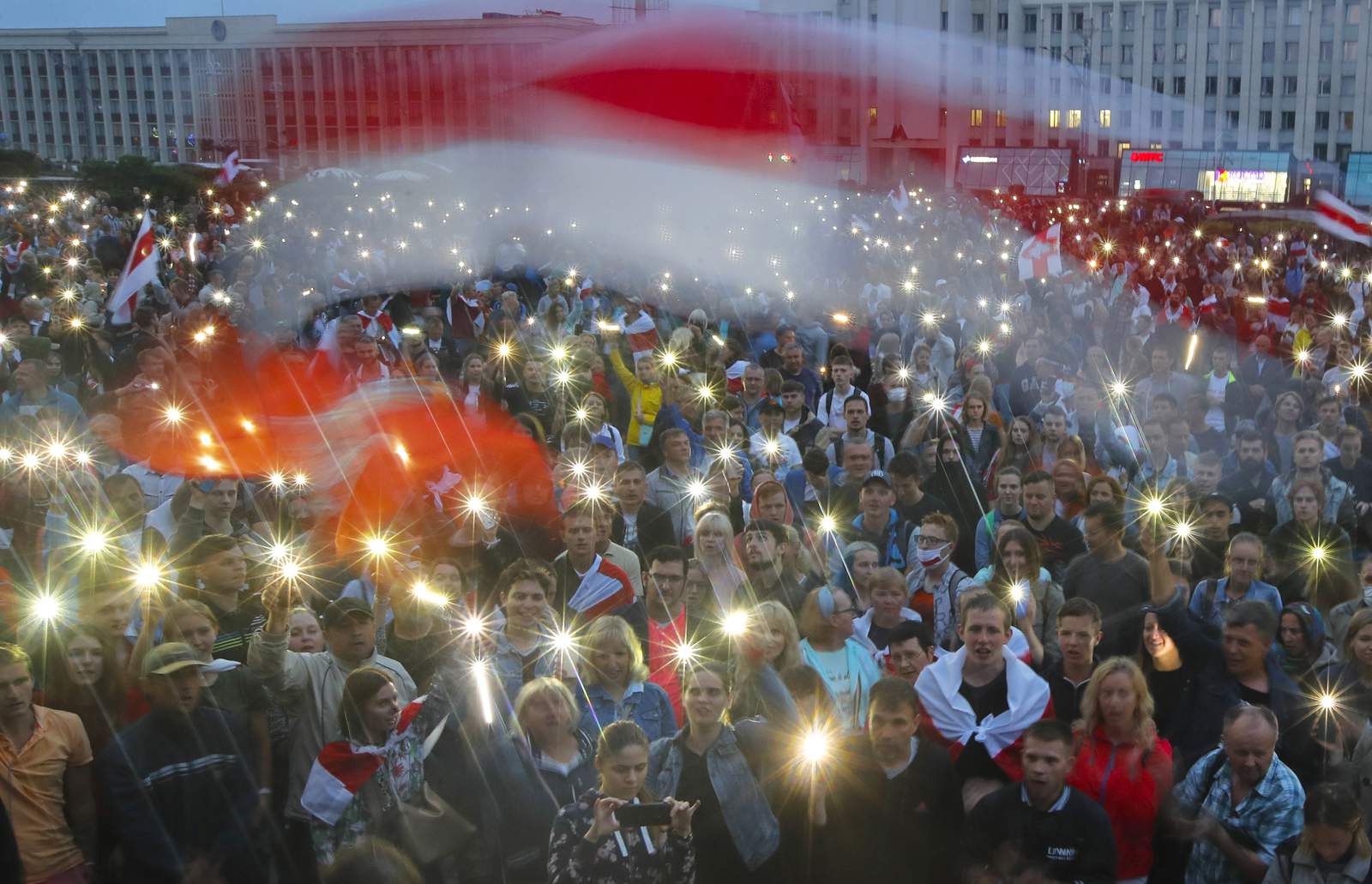 Nearly 3 months after vote, Belarus protests still go strong