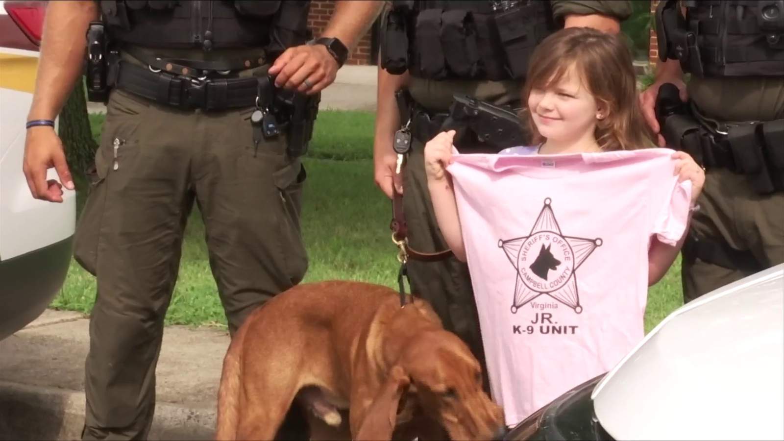 How a 6-year-old helped get Campbell County its first-ever K-9 unit