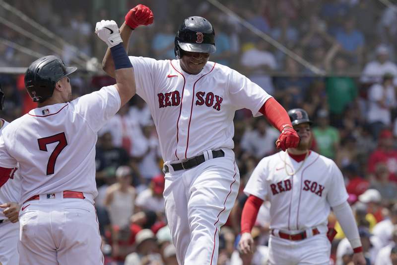 Red Sox hammer Cole, rout Yanks 9-2 for another 3-game sweep