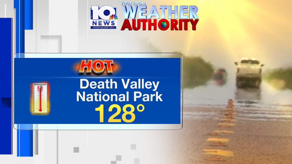 Death Valley National Park sees near-record heat this past weekend