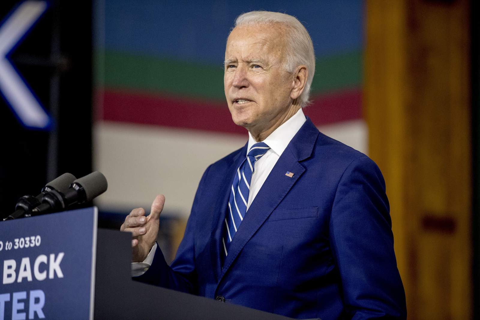 Biden says post-pandemic economy can fight racial inequality