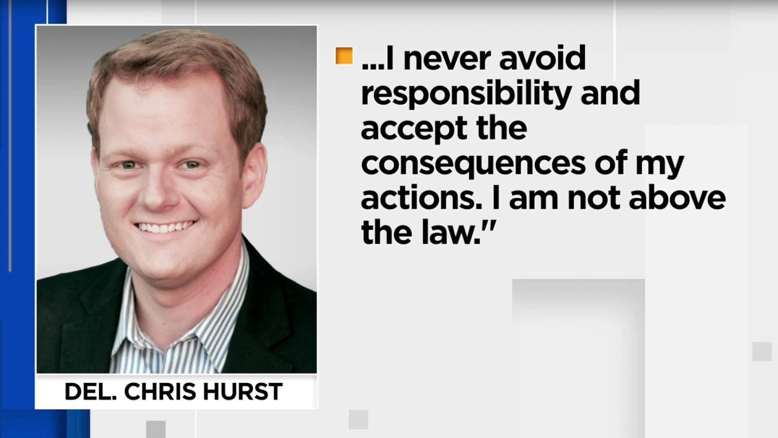 Do lawmakers have a get-out-of-jail-free card? Reasons why Del. Chris Hurst wasn’t arrested