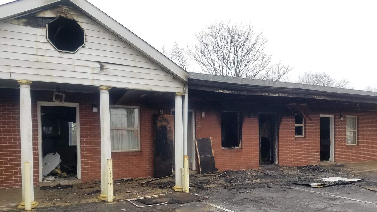 No serious injuries reported after motel fire in Danville