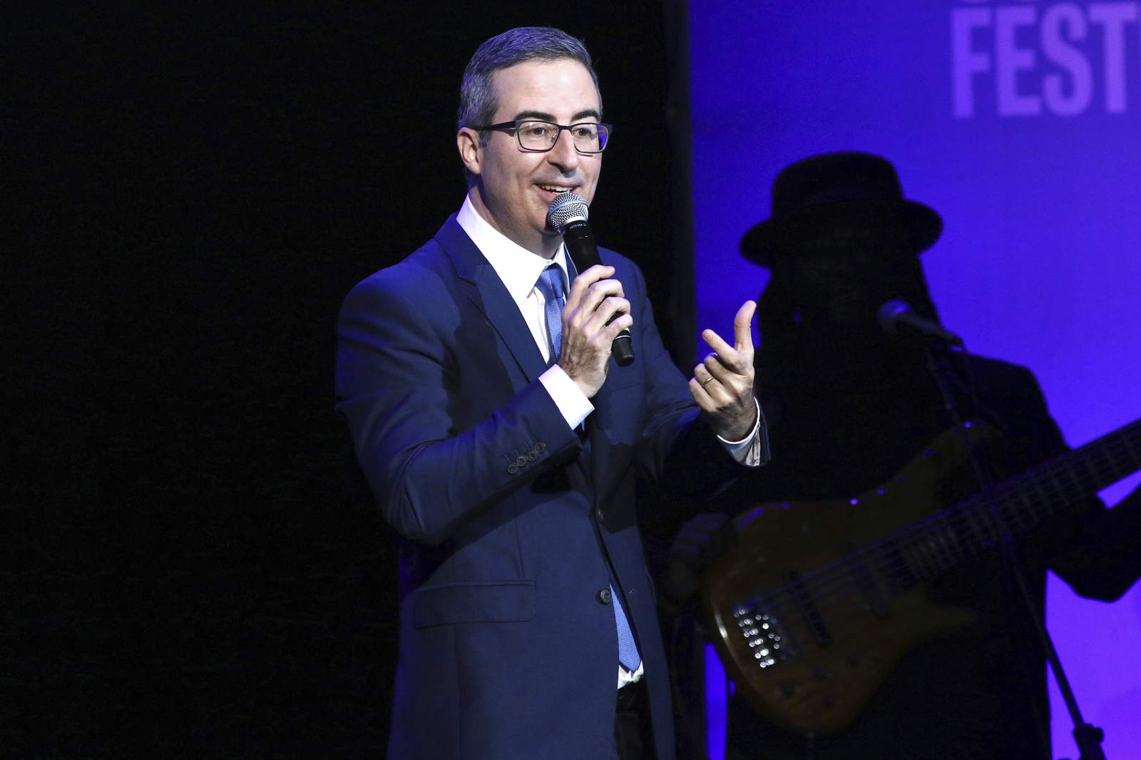 John Oliver: Name sewage plant for me, Ill give to charity