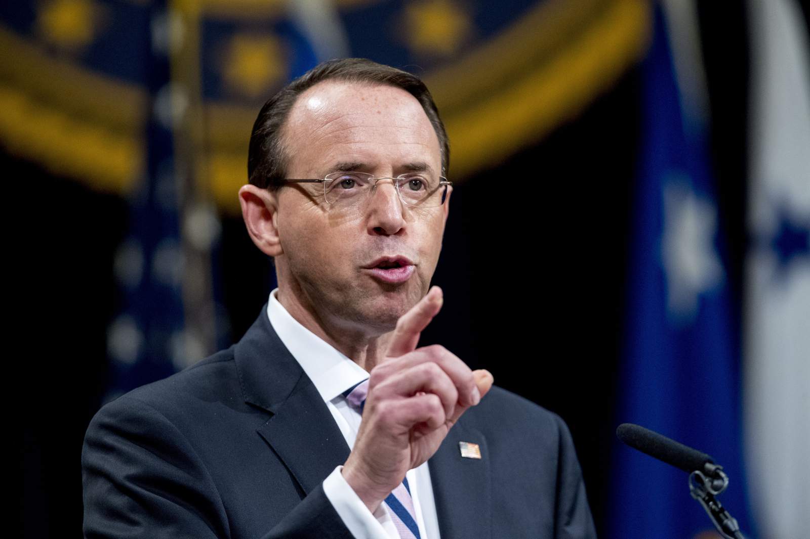 Rosenstein defends naming special counsel for Russia inquiry
