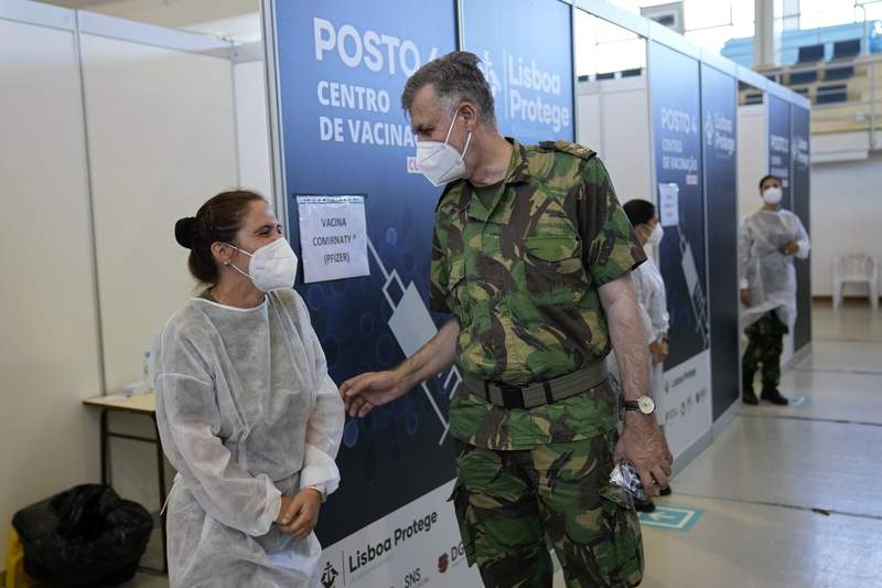 Naval officer wins praise for Portugal’s vaccine rollout