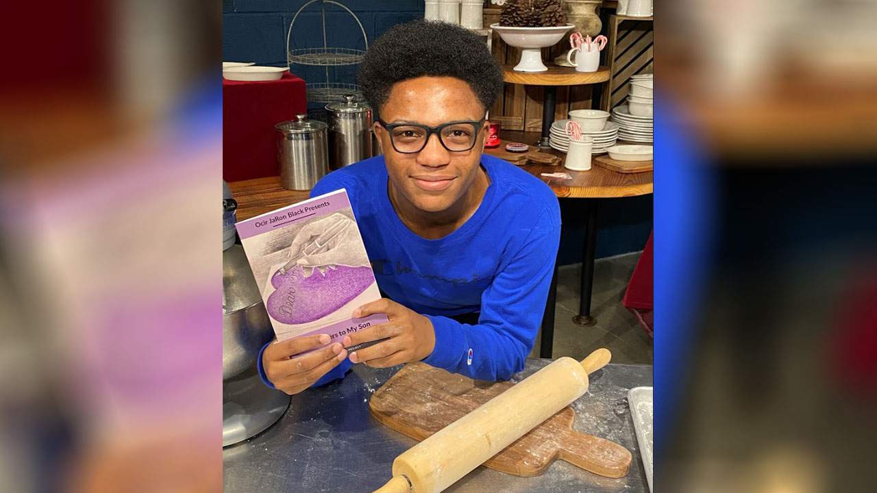 Teen inspired by grandmother’s love letters publishes his own book, sending a message of love