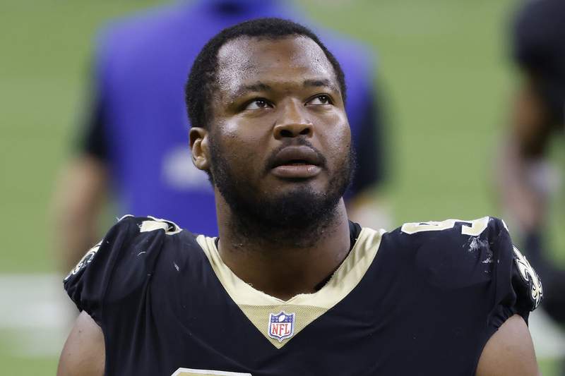 NFL suspends Saints' Onyemata 6 games for banned substance