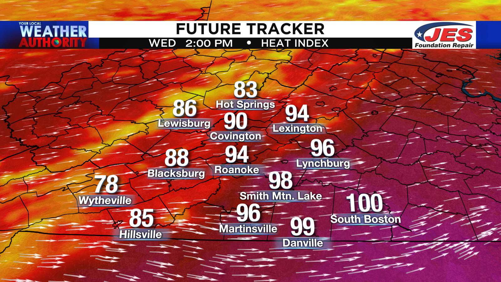 Summers back! Heat, humidity precede the chance for a few stronger storms Wednesday