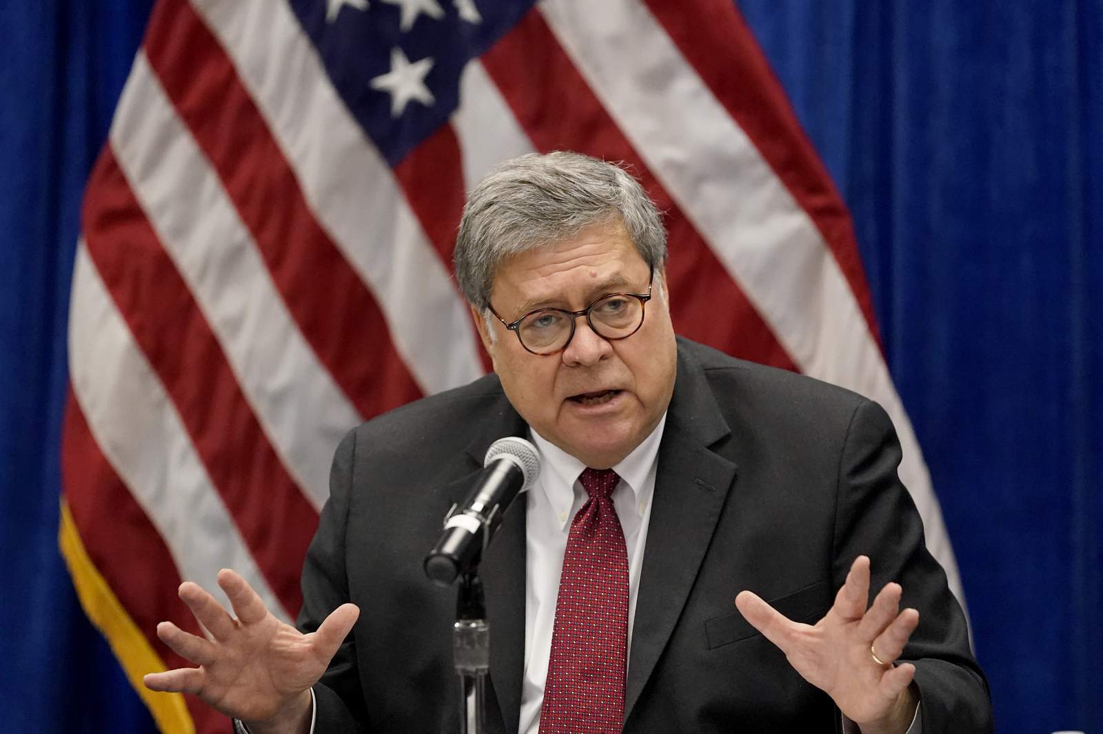 Trump says Barr resigning, will leave before Christmas