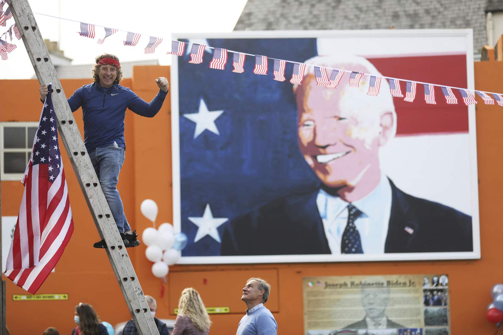 Biden's ancestral home in Ireland celebrates his victory