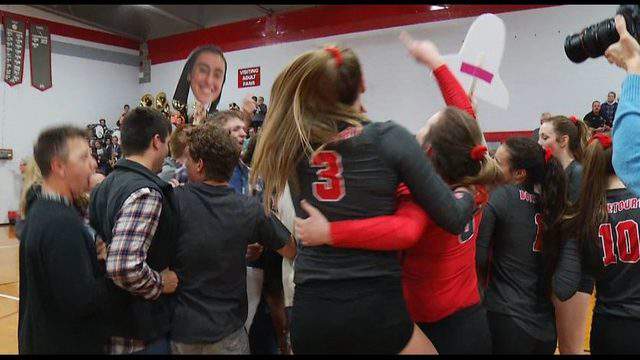 Lord Botetourt edges Hidden Valley to reach state volleyball final