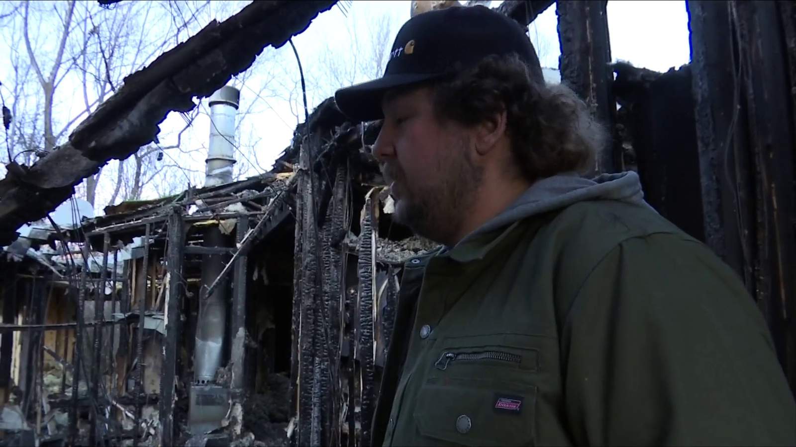 ‘An out of body experience’: Volunteer firefighter loses everything in house fire