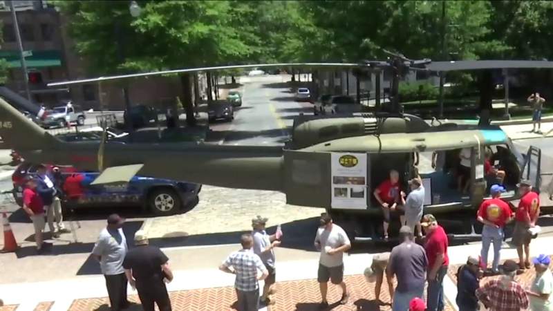 Military display in Lynchburg serves as fundraiser to build Vietnam War museum