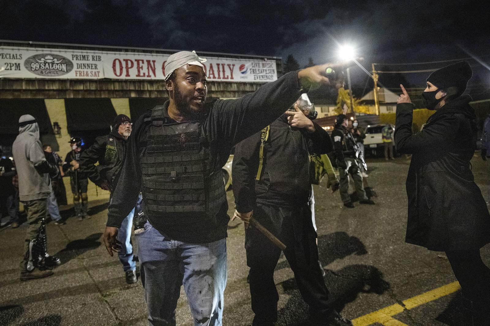 Unrest erupts over police killing of Black man near Portland