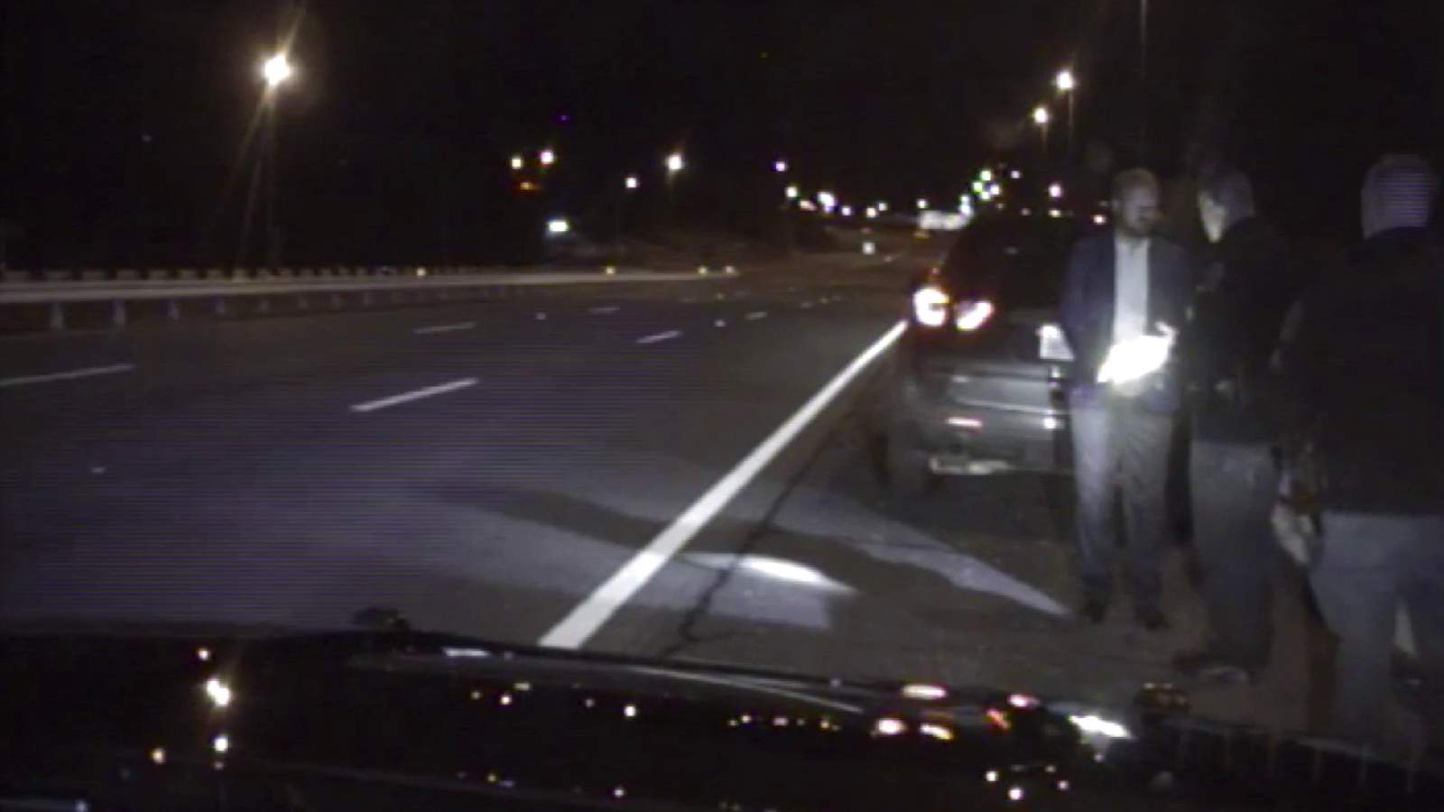 WATCH: Police dashcam footage shows Del. Chris Hurst traffic stop