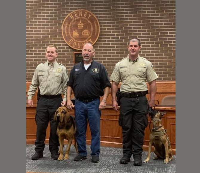 Henry County Sheriff’s Office welcomes two new four-legged officers