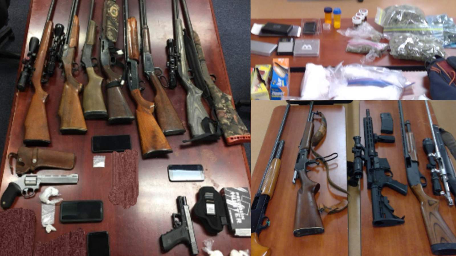 Virginia authorities seize more than $150,000 worth of drugs, 15 guns in joint operation