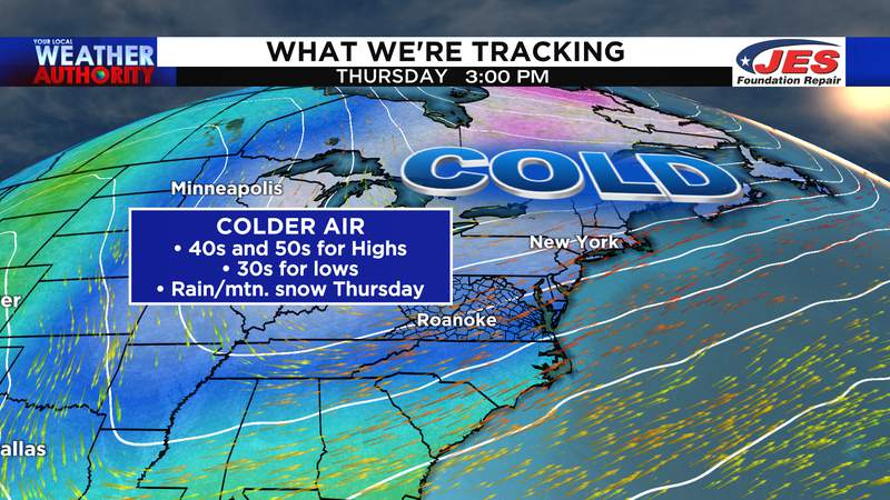 Welcome to Novembrrr! Coolest air of the season to arrive after Monday