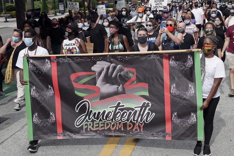 Declaration of Juneteenth holiday sparks scramble in states