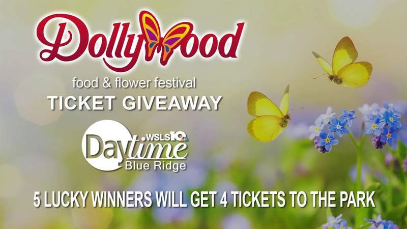 Kicking off Dollywoods Flower & Food festival