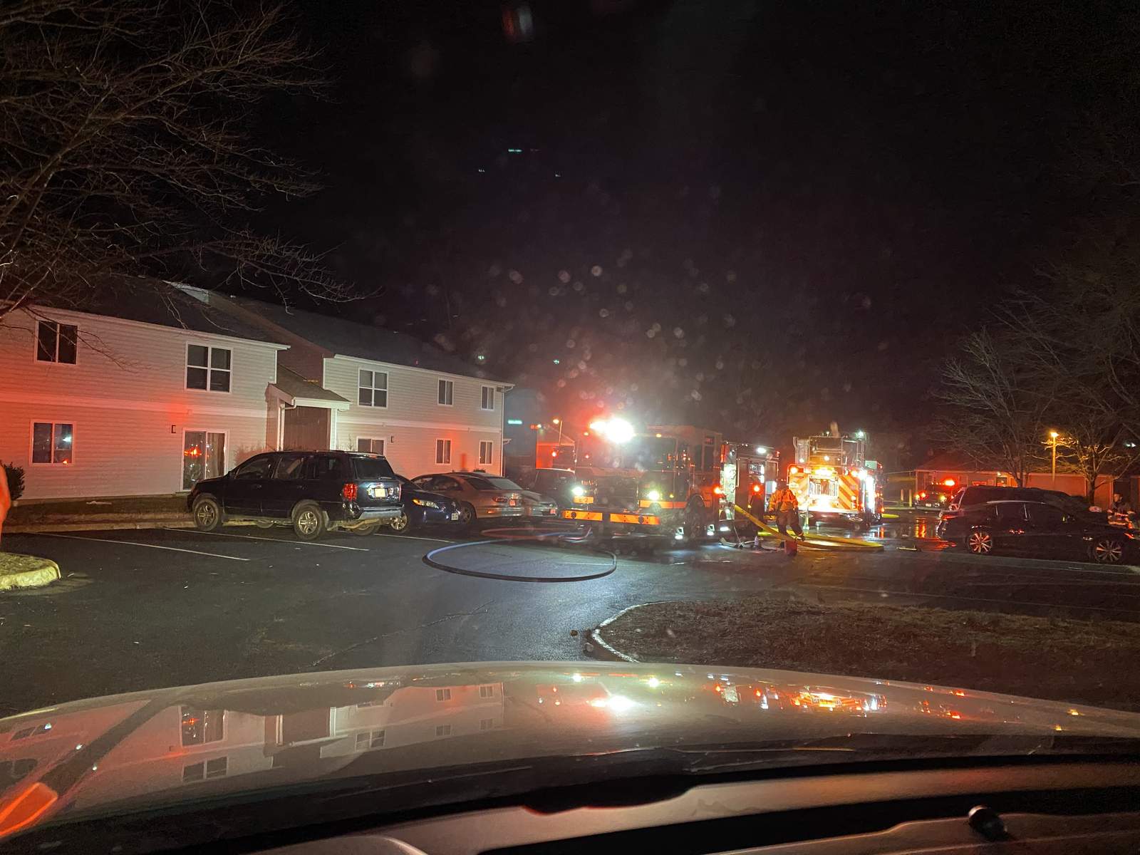 Kitchen fire forces seven out of their Danville apartment