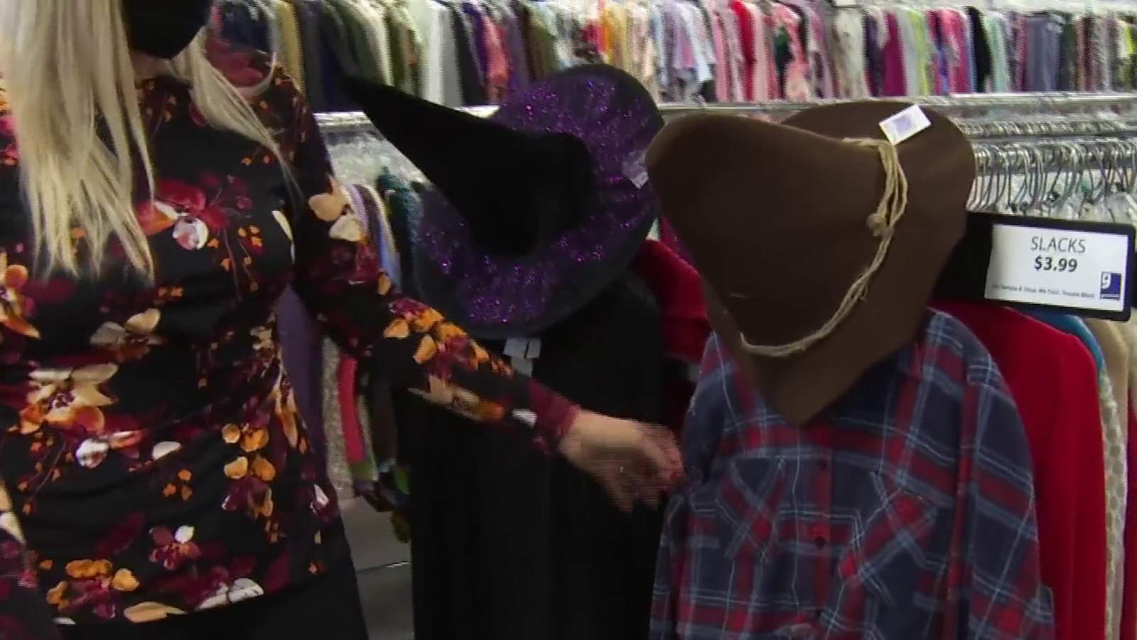 Goodwill stores become DIY Halloween costume headquarters