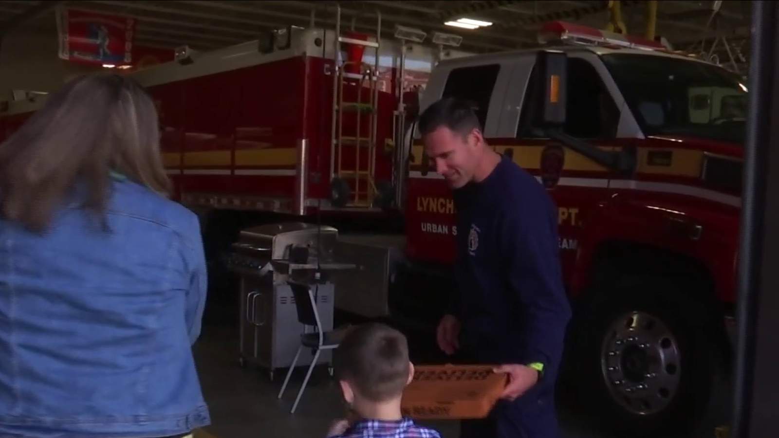 Lynchburg church makes special delivery to Hill City Fire Dept.