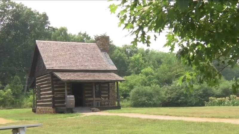 Have you ever seen this hidden cabin at the American Civil War Museum in Appomattox County?