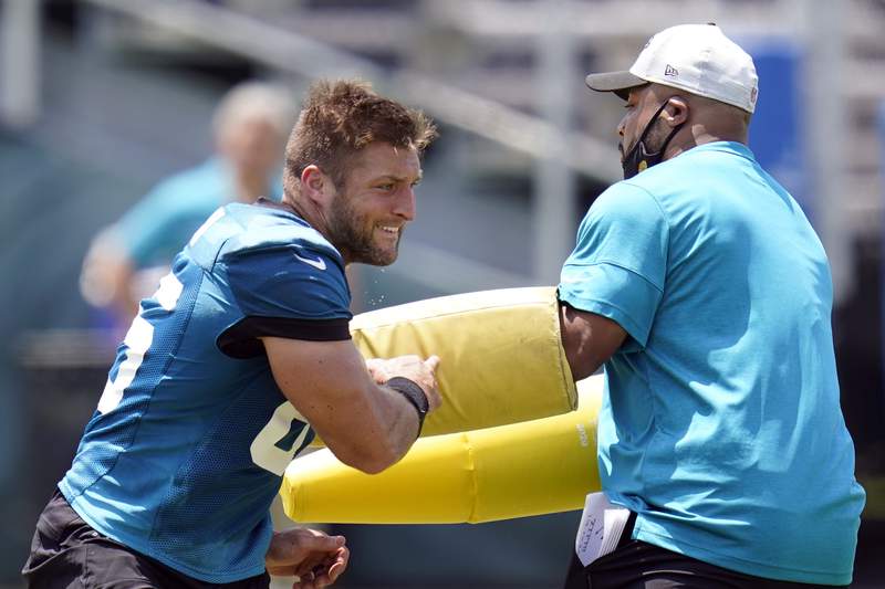 Comeback story? Tebow opens Jags training camp as '1 of 90'