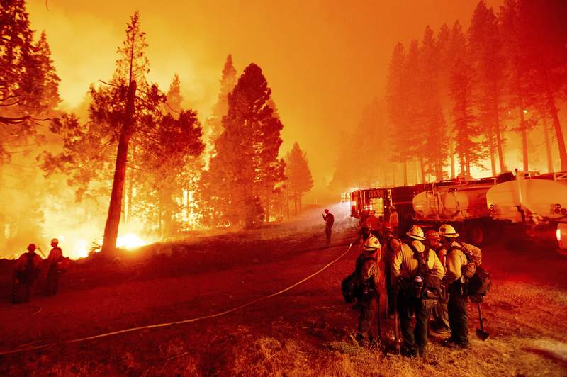 Lake Tahoe wildfire seemed controllable, until winds flared