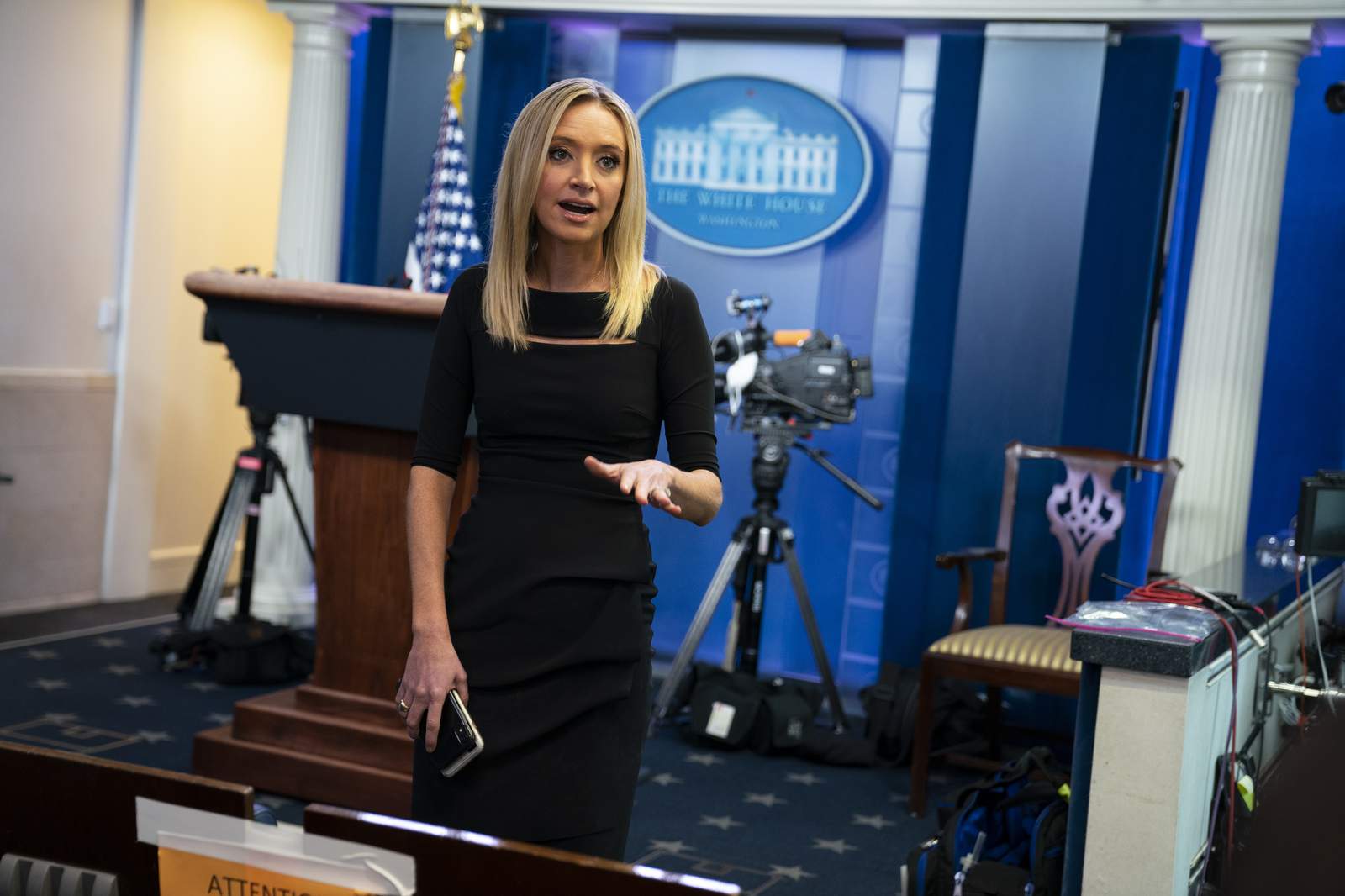 Trump's new press secretary pledges not to lie from podium