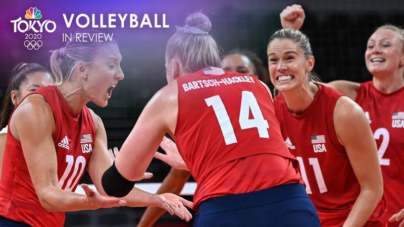 Tokyo Olympics volleyball in review: French men, U.S. women make history