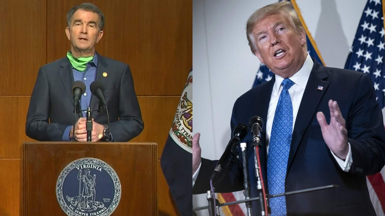 ’The sooner he is out, the better’ tweets Virginia Gov. Ralph Northam on President Trump
