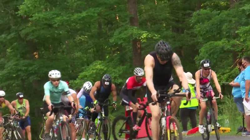 Debuting in Roanoke, athletes compete in intense Ironman Triathlon