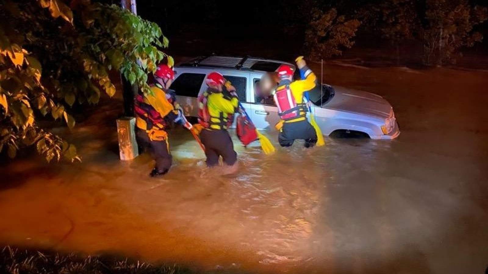 Crews respond to three swift-water rescues in Roanoke