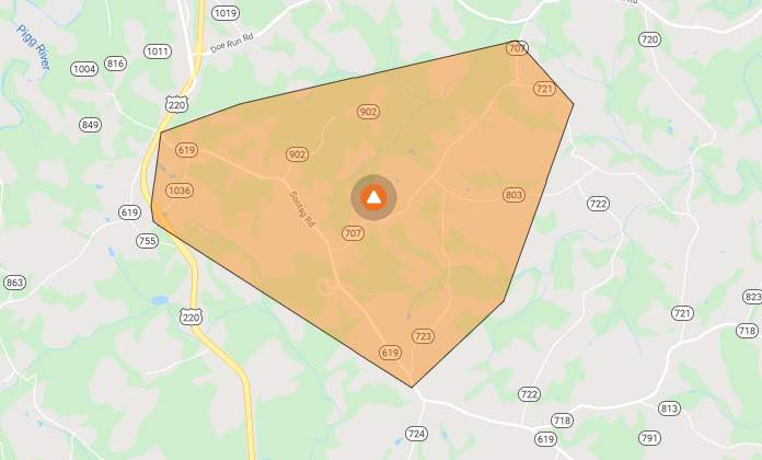 More than 300 people are without power in Rocky Mount
