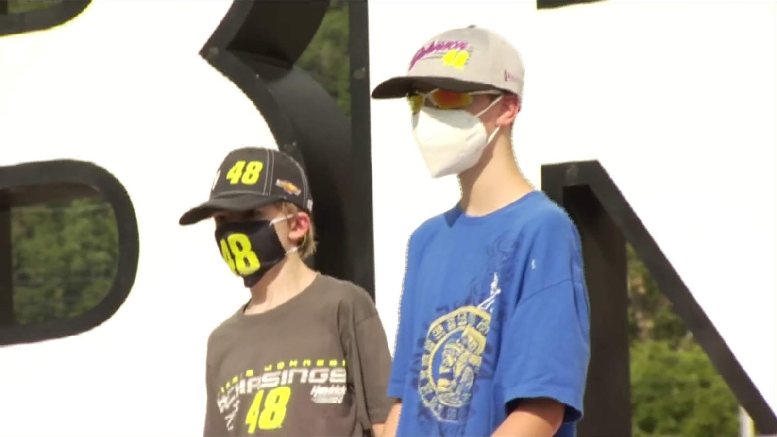 NASCAR welcomes fans back to Bristol Motor Speedway with masks, social distancing required