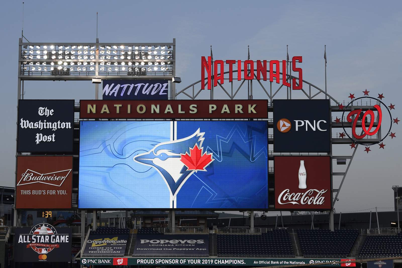 4-run 10th for Nats spoils Blue Jays home opener in DC